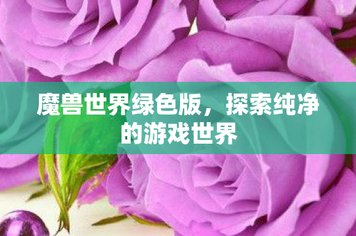 探索纯净的游戏世界图片