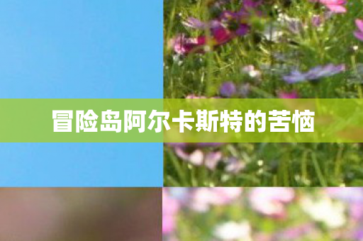 冒险岛阿尔卡斯特的苦恼图片