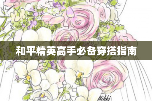 和平精英高手必备穿搭指南图片