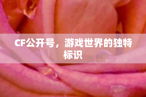 游戏世界的独特标识图片