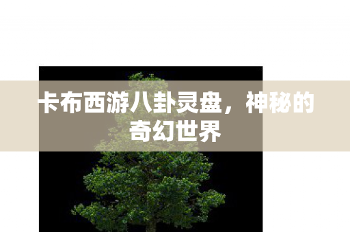 卡布西游八卦灵盘图片