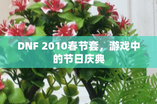 DNF 2010春节套图片