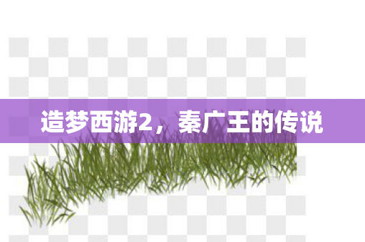 造梦西游2,秦广王的传说 造梦西游2,秦广王的传说