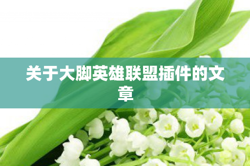 关于大脚英雄联盟插件的文章 关于大脚英雄联盟插件的文章