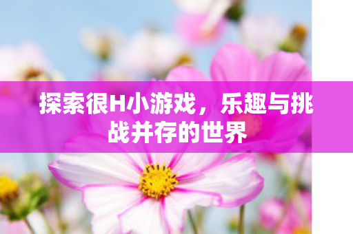 探索很H小游戏,乐趣与挑战并存的世界 探索很H小游戏,乐趣与挑战并存的世界