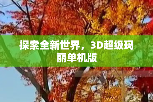 探索全新世界,3D超级玛丽单机版 探索全新世界,3D超级玛丽单机版