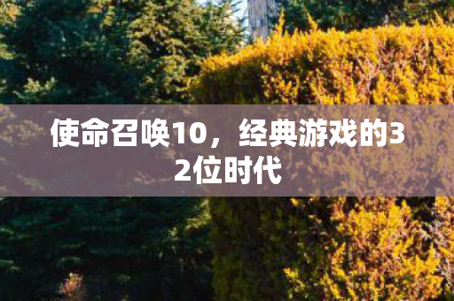 经典游戏的32位时代图片