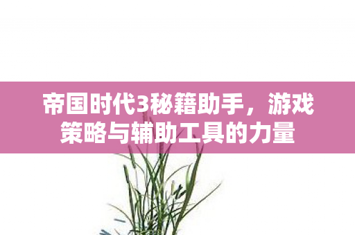 游戏策略与辅助工具的力量图片