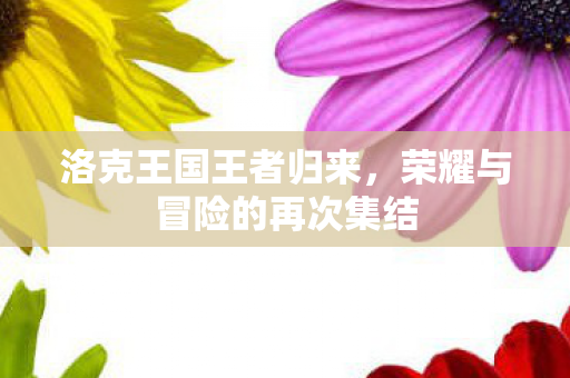 荣耀与冒险的再次集结图片