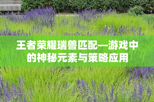 游戏中的神秘元素与策略应用图片