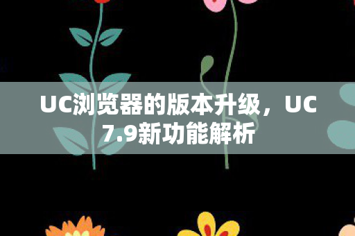 UC浏览器的版本升级图片