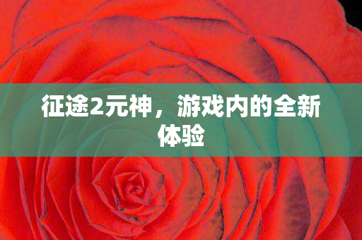 游戏内的全新体验图片
