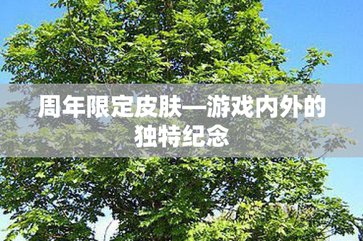 游戏内外的独特纪念图片