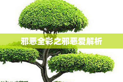 邪恶全彩之邪恶爱解析图片