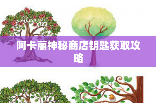 阿卡丽神秘商店钥匙获取攻略图片