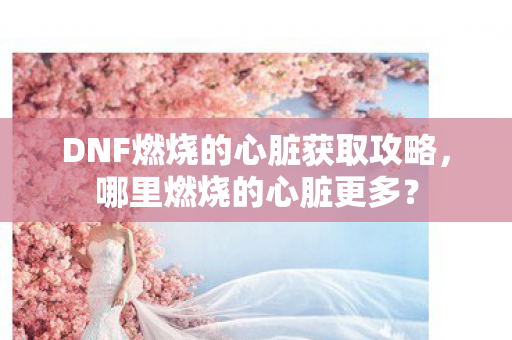 DNF燃烧的心脏获取攻略图片