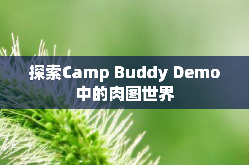 探索Camp Buddy Demo中的肉图世界图片