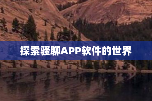 探索骚聊APP软件的世界图片
