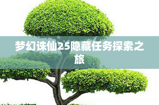 梦幻诛仙25隐藏任务探索之旅图片