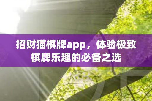 体验极致棋牌乐趣的必备之选图片