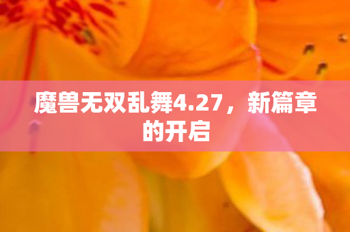 魔兽无双乱舞4图片