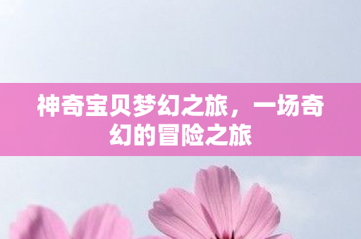 一场奇幻的冒险之旅图片