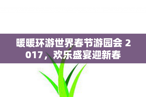 暖暖环游世界春节游园会 2017图片