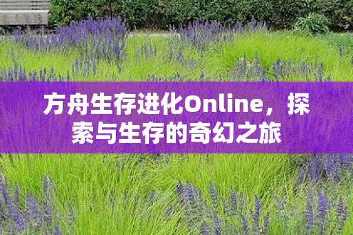 方舟生存进化Online图片