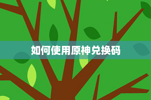 如何使用原神兑换码图片