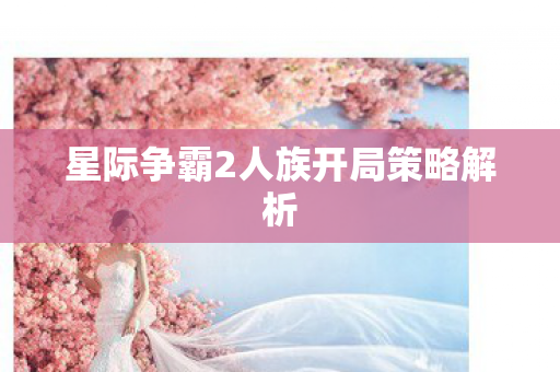 星际争霸2人族开局策略解析图片