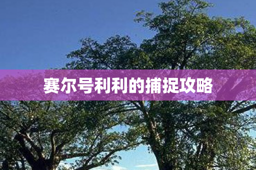 赛尔号利利的捕捉攻略图片