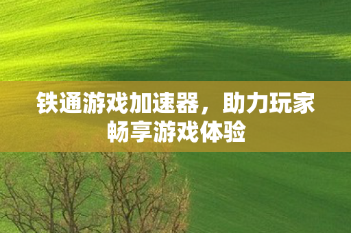 助力玩家畅享游戏体验图片