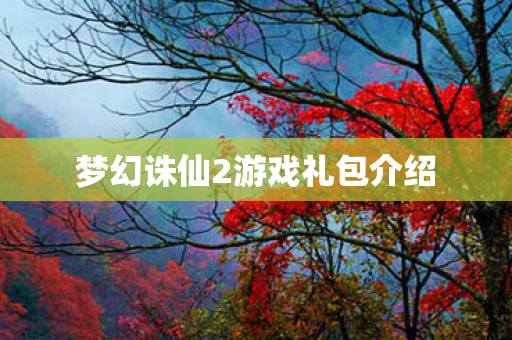 梦幻诛仙2游戏礼包介绍图片