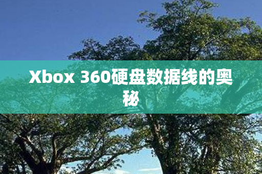 Xbox 360硬盘数据线的奥秘图片