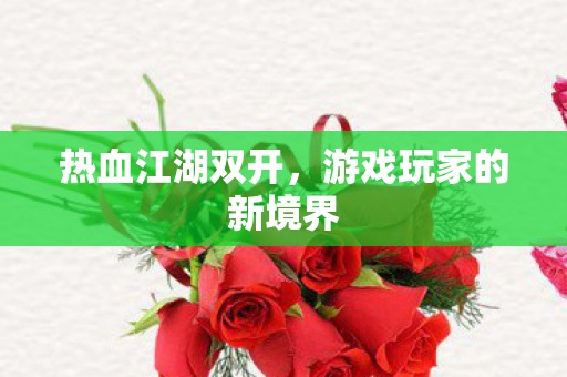游戏玩家的新境界图片