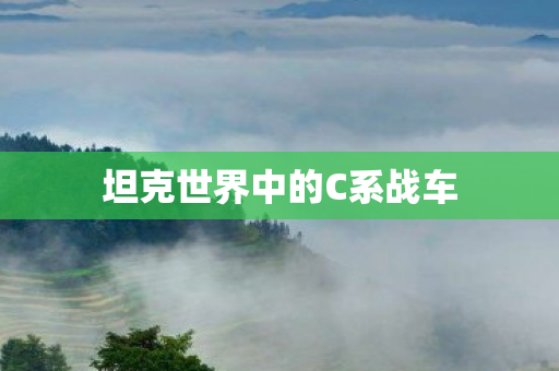 坦克世界中的C系战车图片