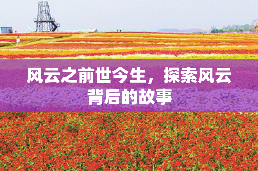 探索风云背后的故事图片