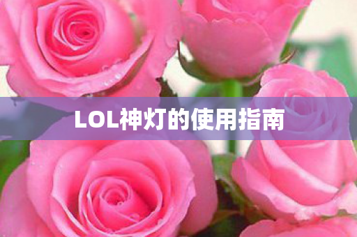 LOL神灯的使用指南图片