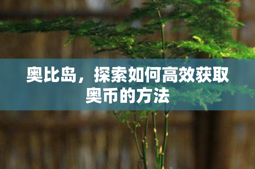 探索如何高效获取奥币的方法图片