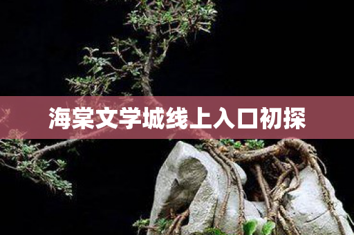 海棠文学城线上入口初探图片