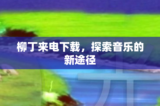 探索音乐的新途径图片