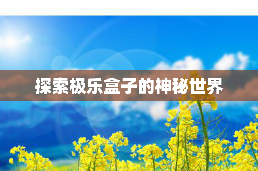 探索极乐盒子的神秘世界图片