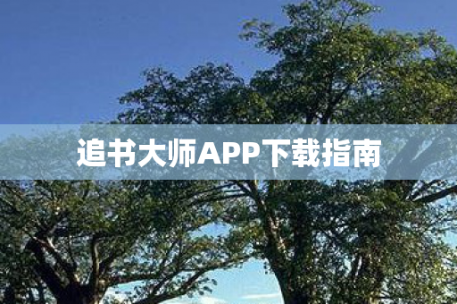 追书大师APP下载指南图片