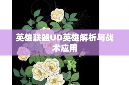 英雄联盟UD英雄解析与战术应用图片