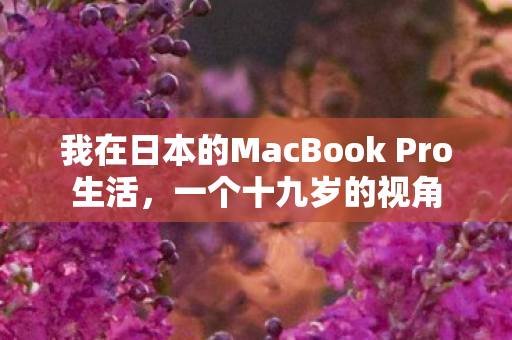 我在日本的MacBook Pro生活图片