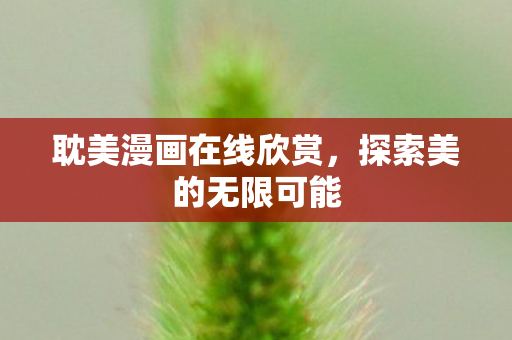 耽美漫画在线欣赏图片