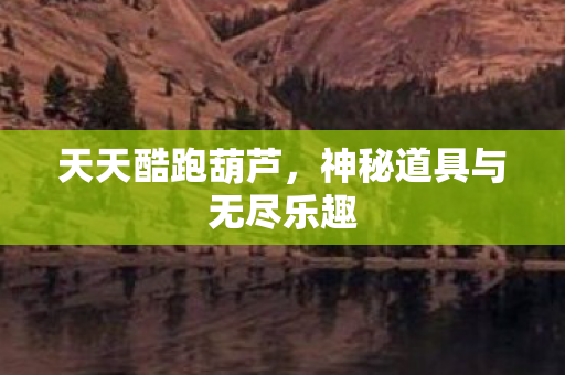 神秘道具与无尽乐趣图片