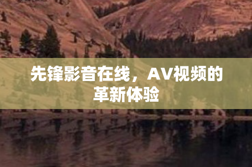 AV视频的革新体验图片