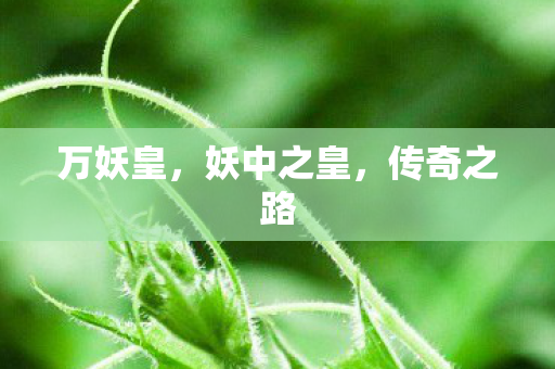 妖中之皇图片
