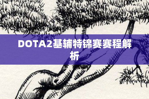 DOTA2基辅特锦赛赛程解析图片